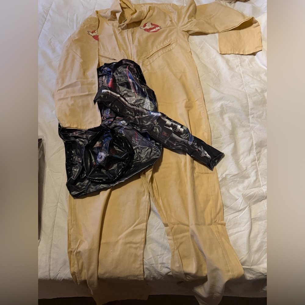 Men's Beige Costume Jumpsuit